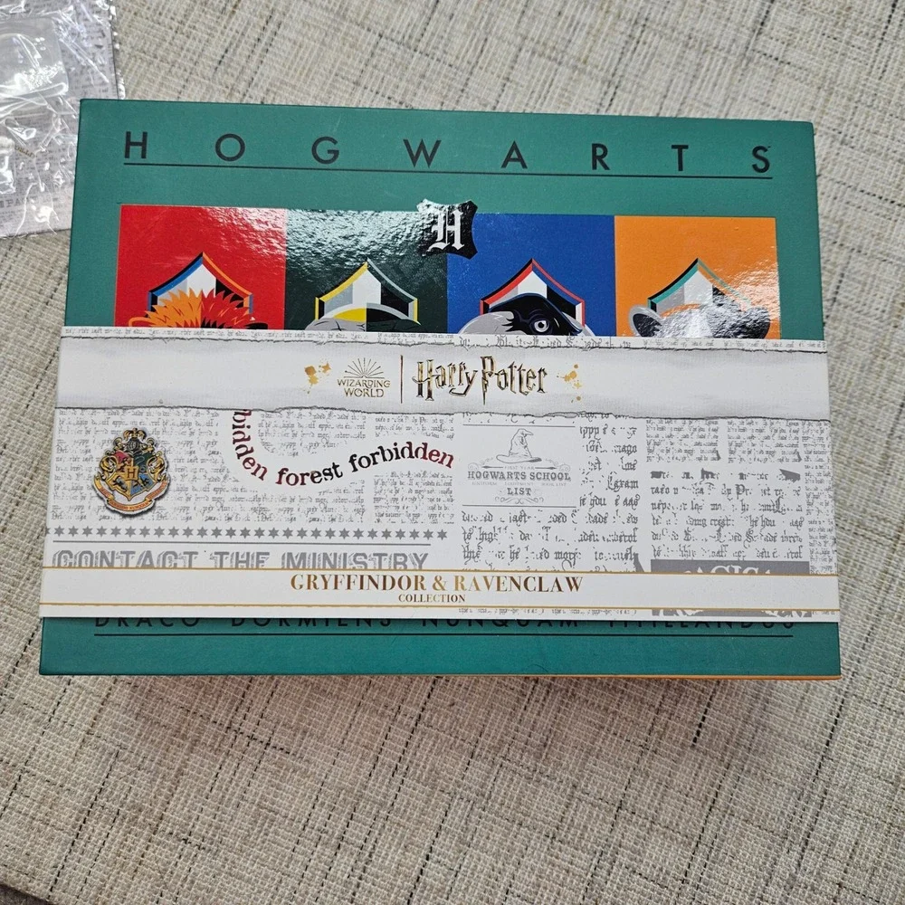 NEW Harry Potter Sophie & Toffee Craft Box Set Slytherin Hufflepuff‎ Gryffindor